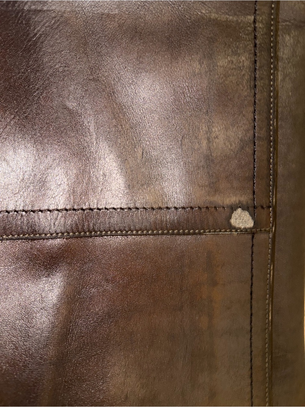 COACH Leather Messenger Bag - Brown - Picture 8 of 12